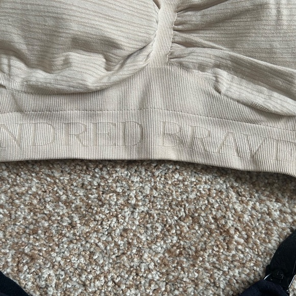 Maternity KINDRED BRAVELY NURSING BRAS*Bundle of 2*Medium/Busty*Black & Nude - Picture 5 of 12